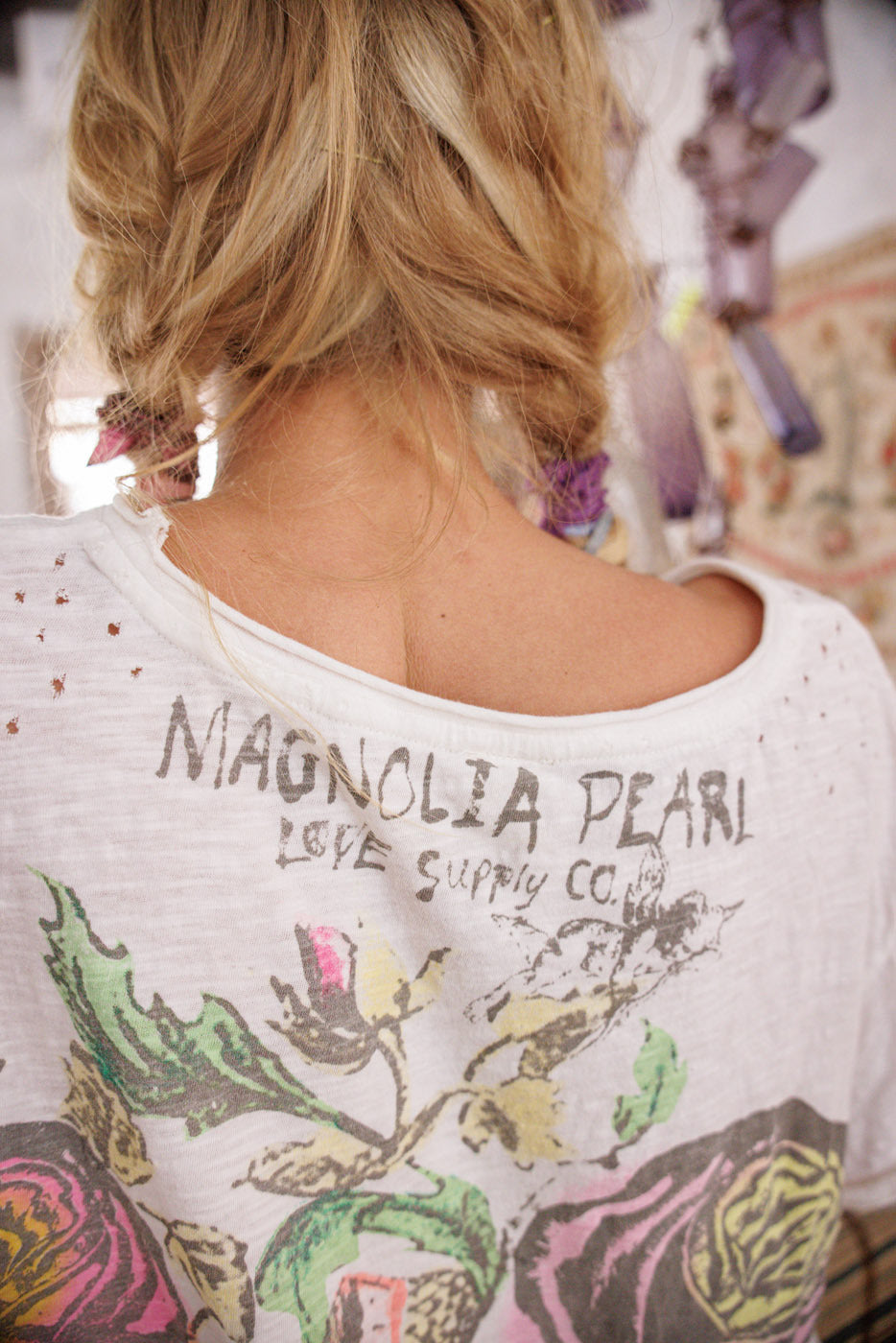 Victorian Love Birds Tee