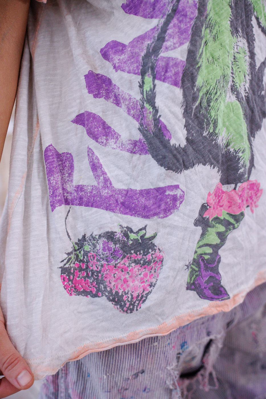 Violet Funk N' Junk Tee