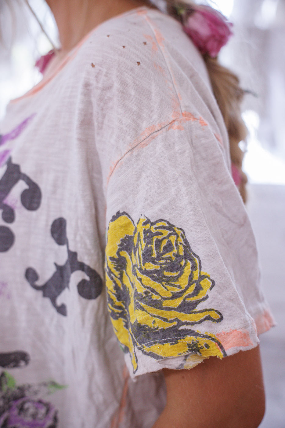 Violet Funk N' Junk Tee