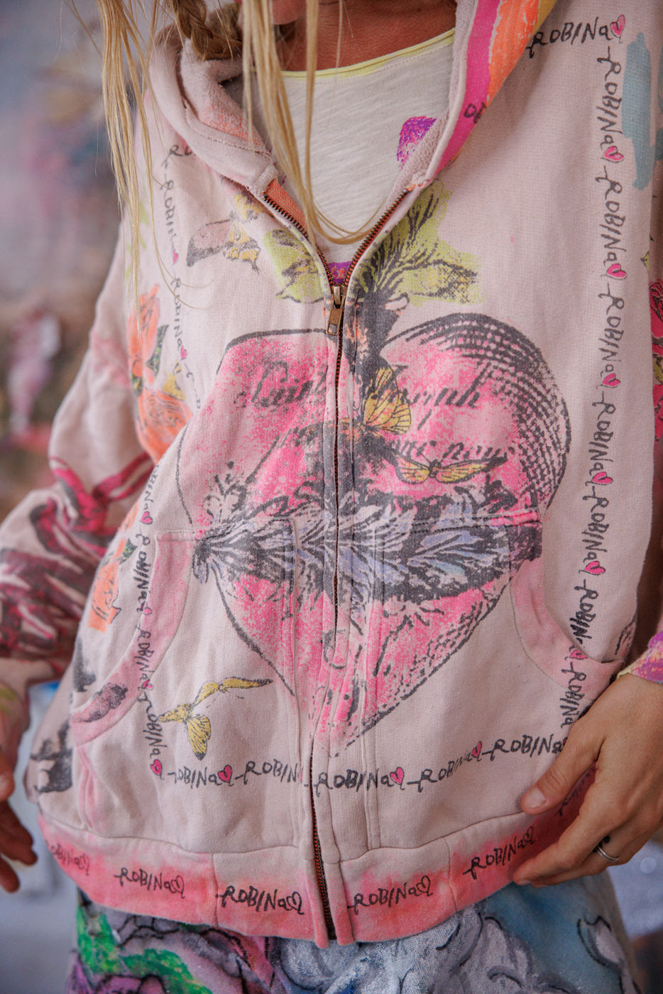 Awaken Sleeping Heart Isola Hoodie
