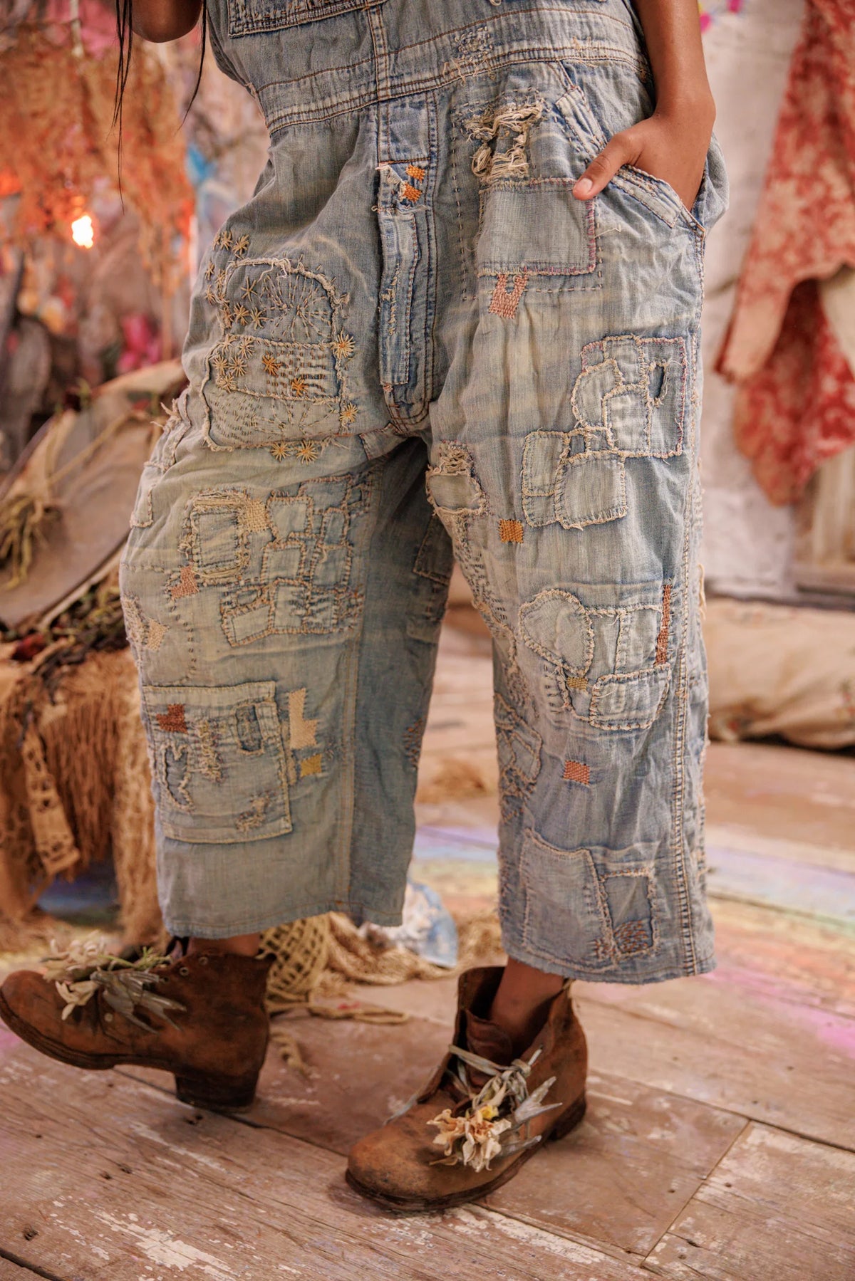 Benjamin Wide Leg Overalls