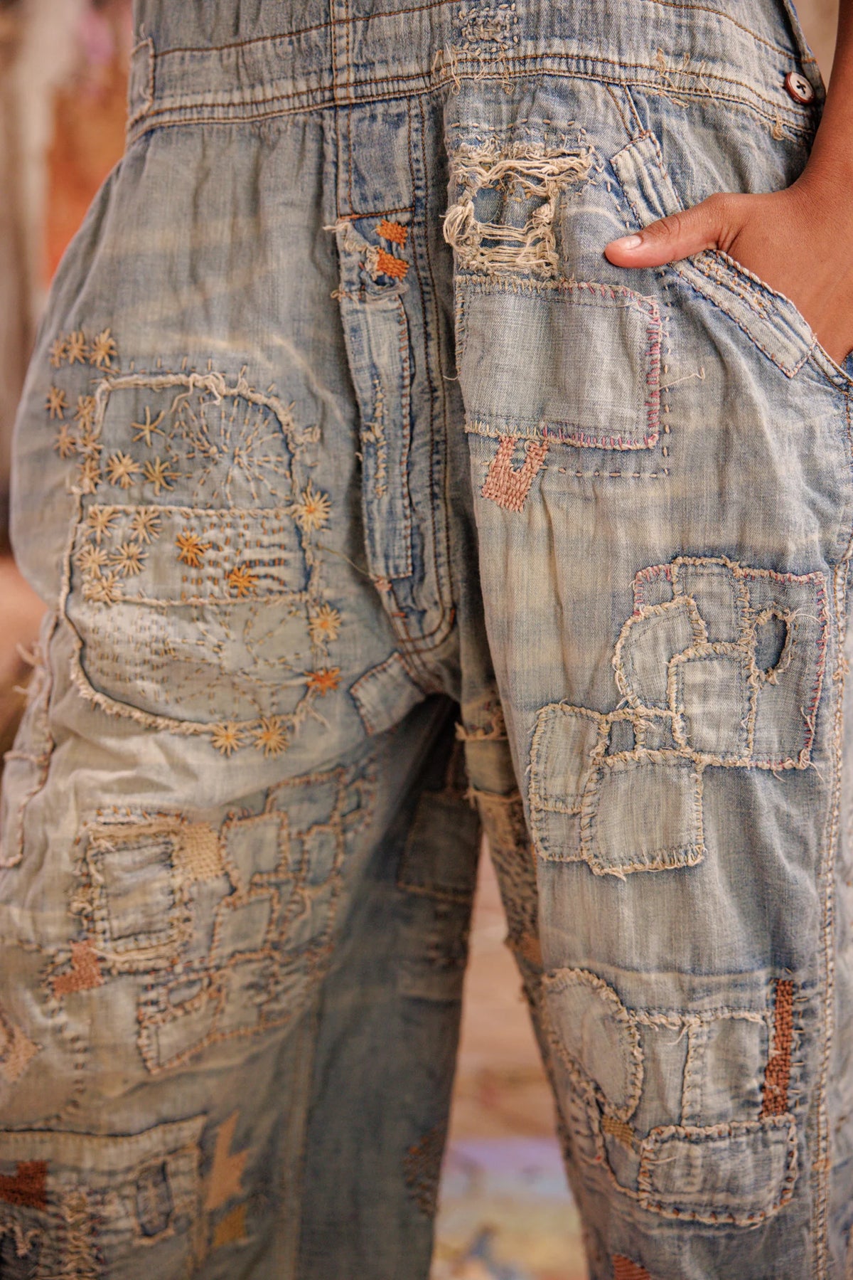Benjamin Wide Leg Overalls