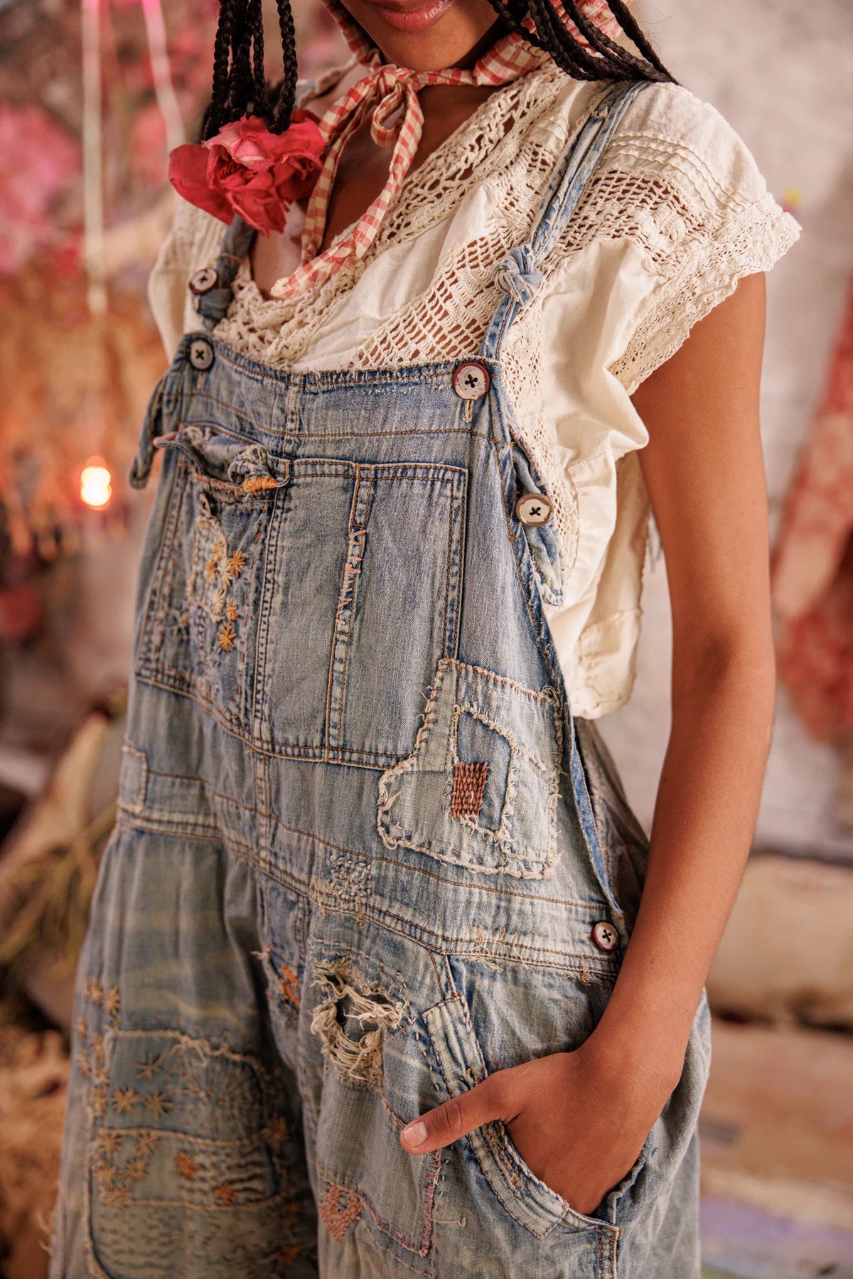 Benjamin Wide Leg Overalls