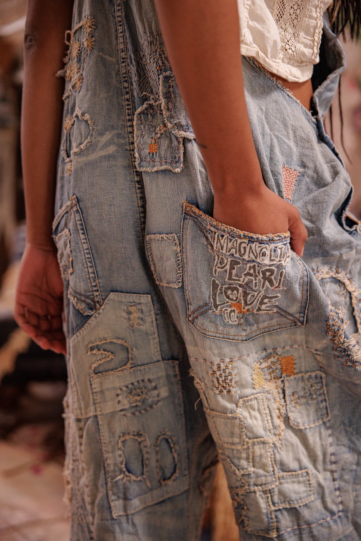 Benjamin Wide Leg Overalls