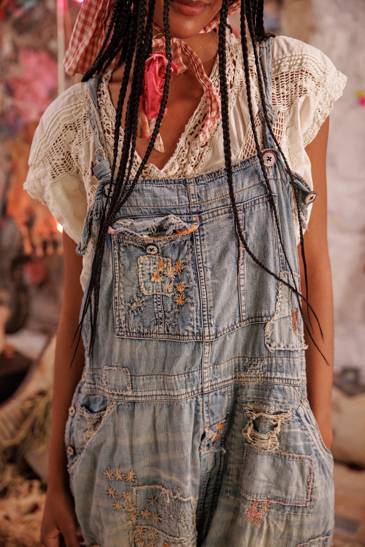 Benjamin Wide Leg Overalls