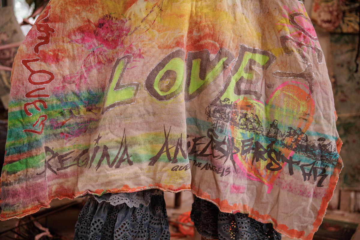 Rainbow Corazón Poncho