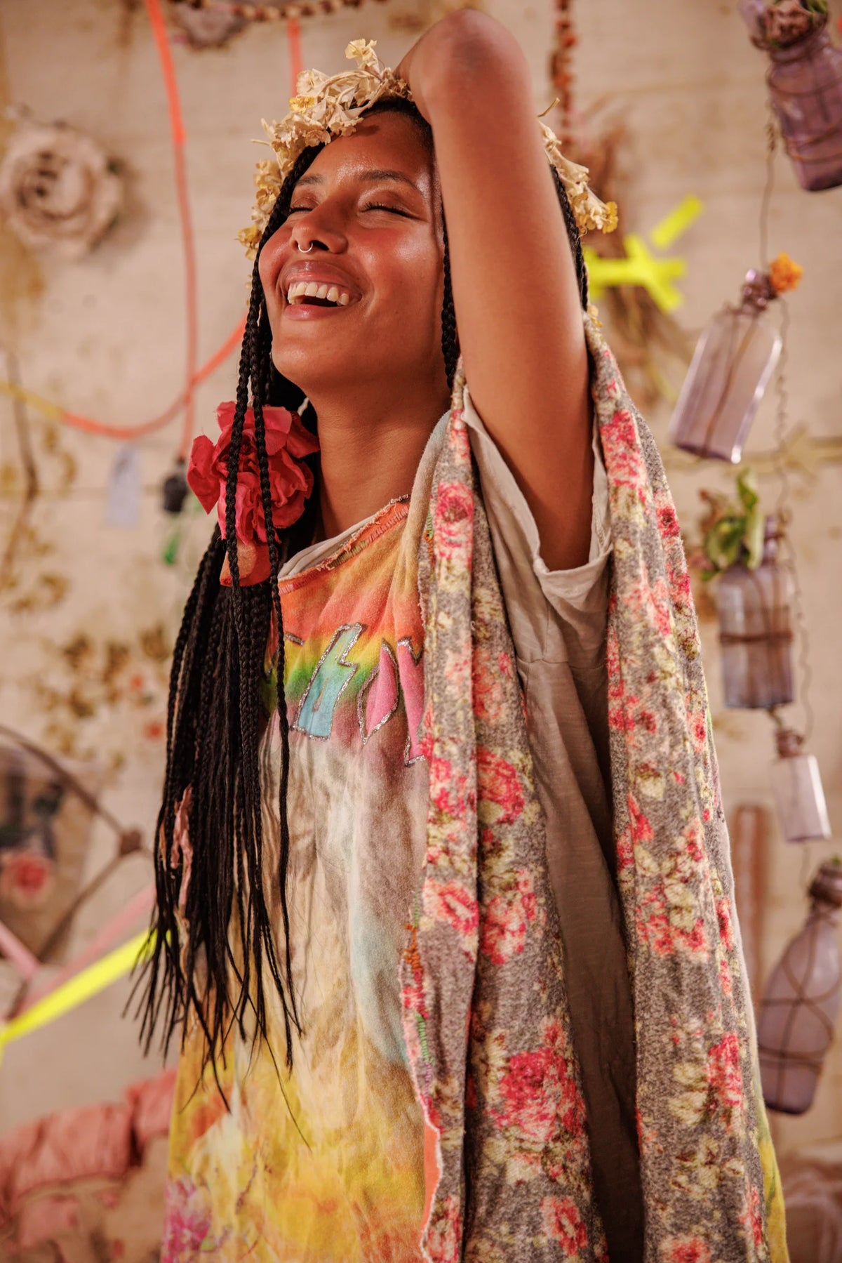 Rainbow Corazón Poncho