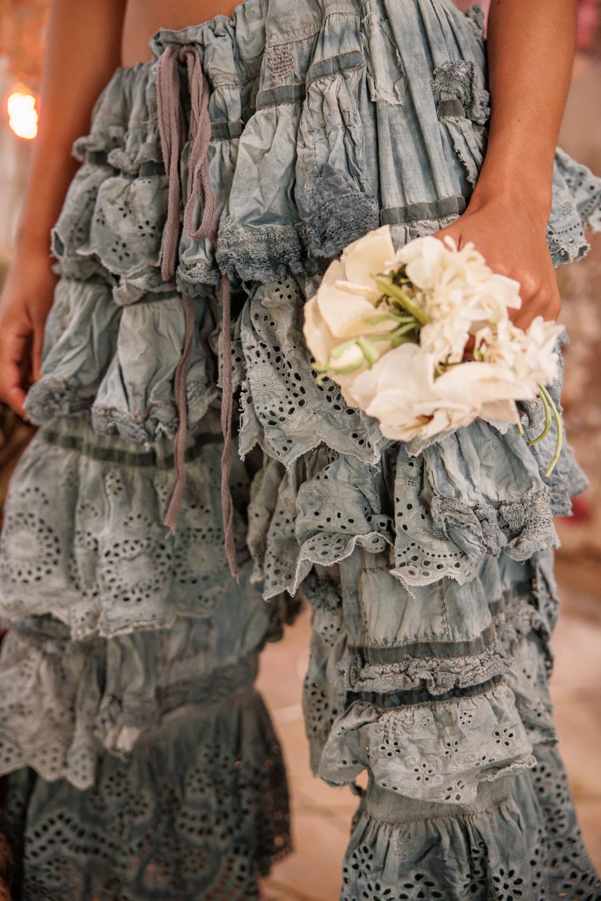 Eyelet Ruffle Duchess Bloomers