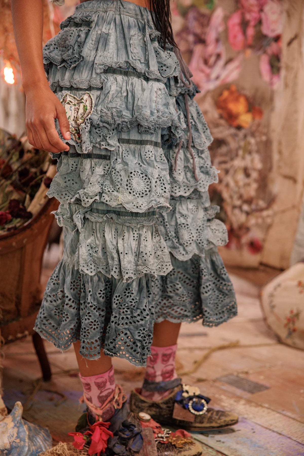 Eyelet Ruffle Duchess Bloomers