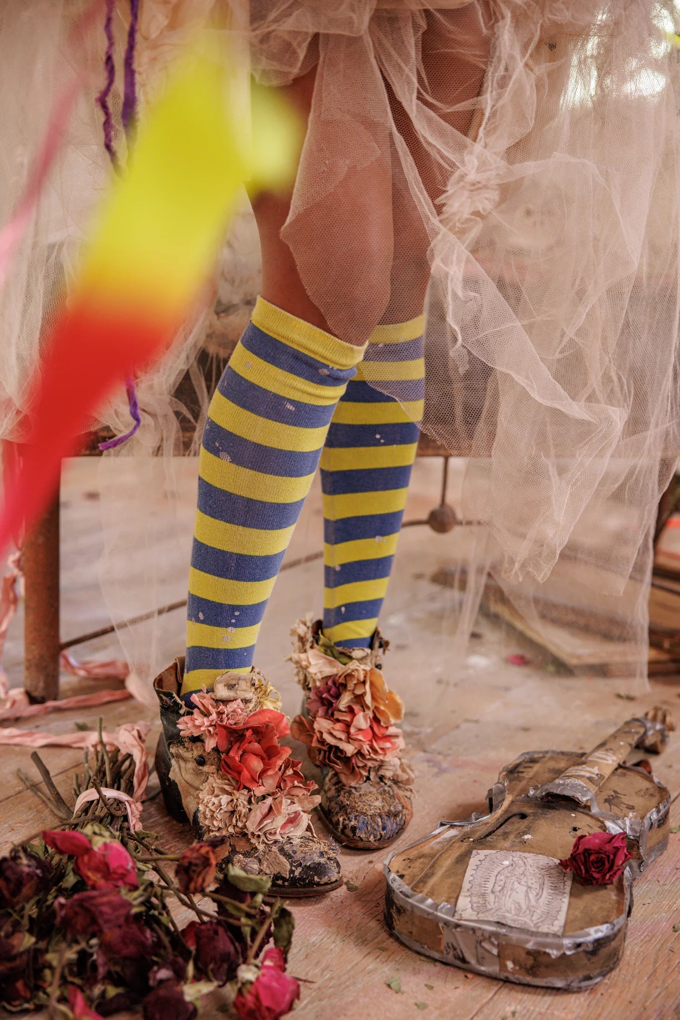 Art Class OTK Socks