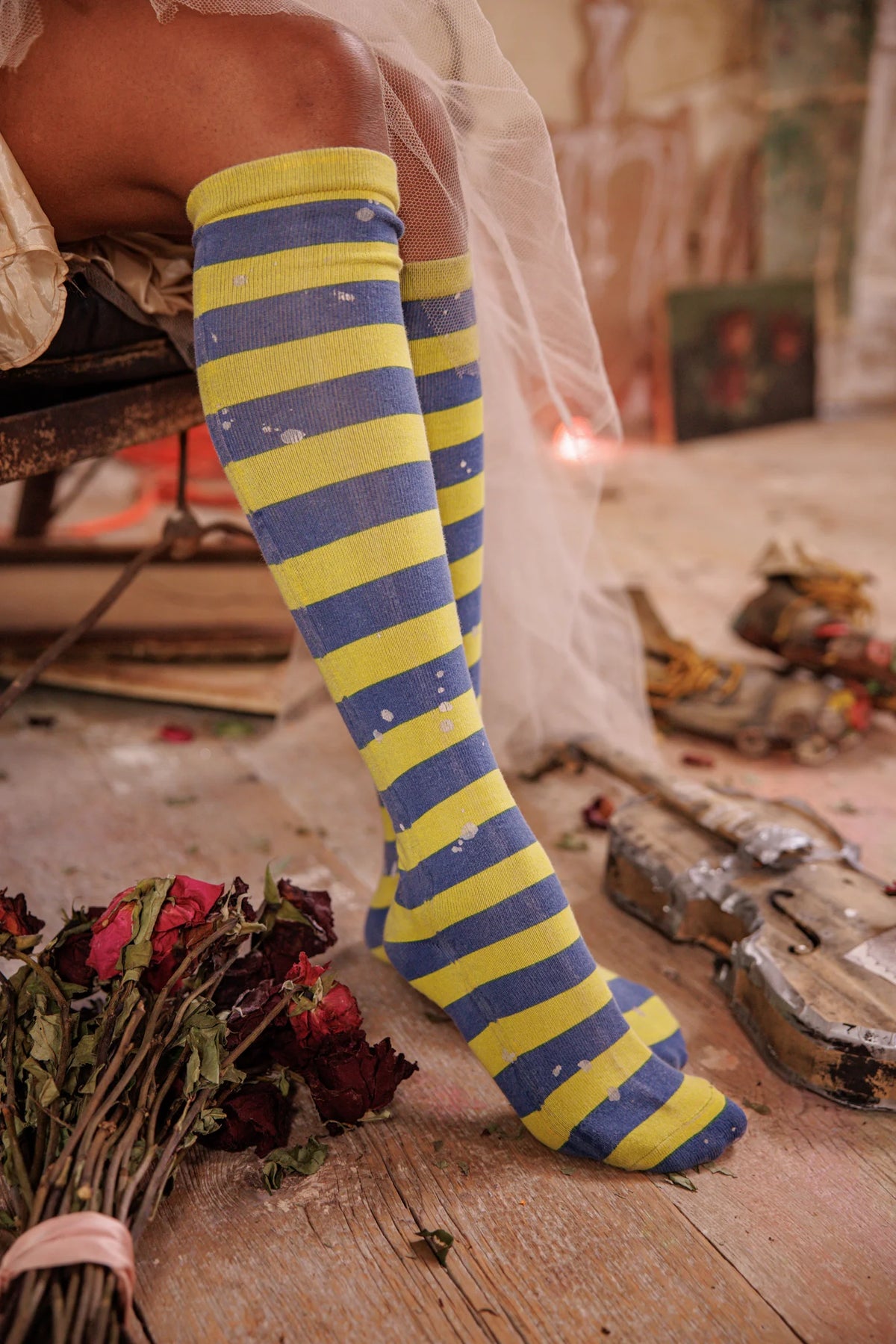 Art Class OTK Socks