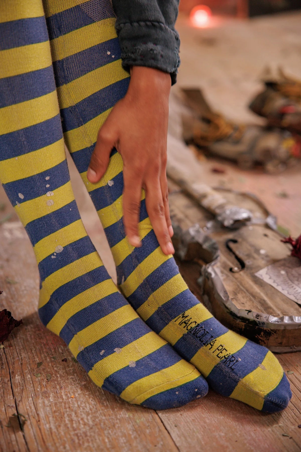 Art Class OTK Socks