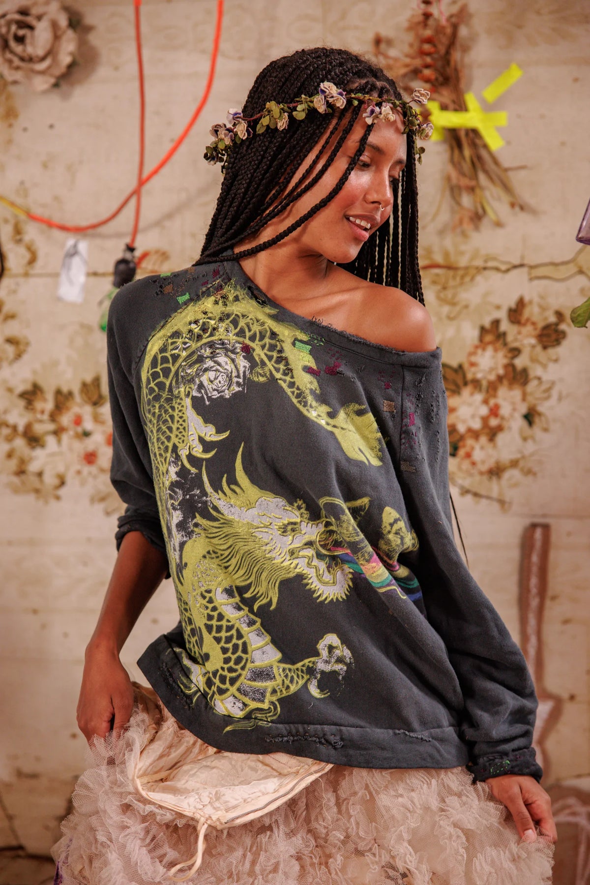 Puff Puff Rainbow Richi Sweatshirt