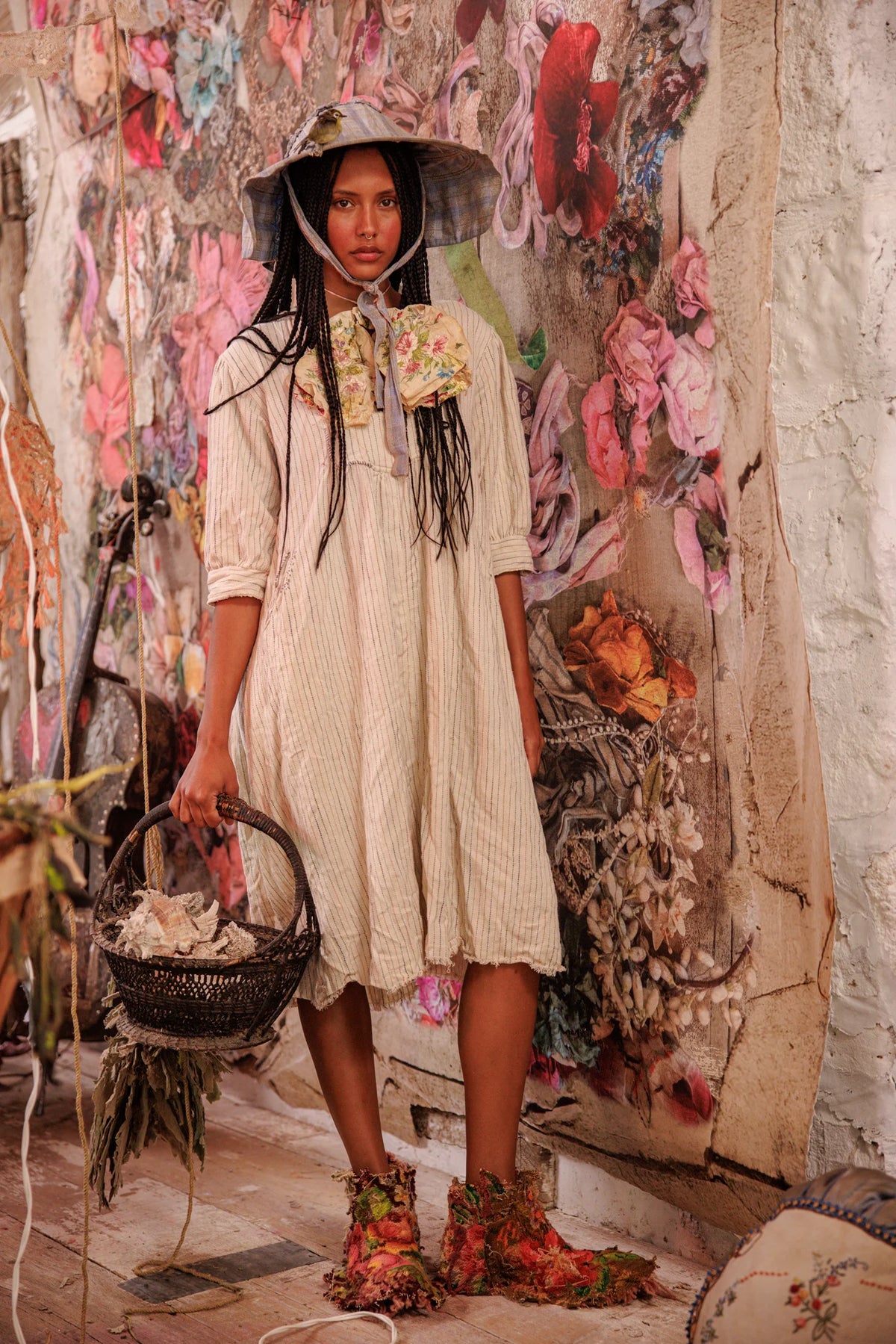 Woven Bibby Dress