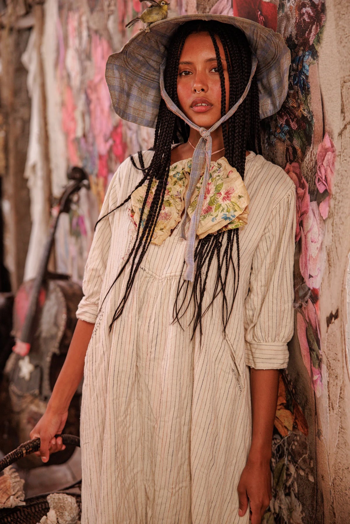 Woven Bibby Dress