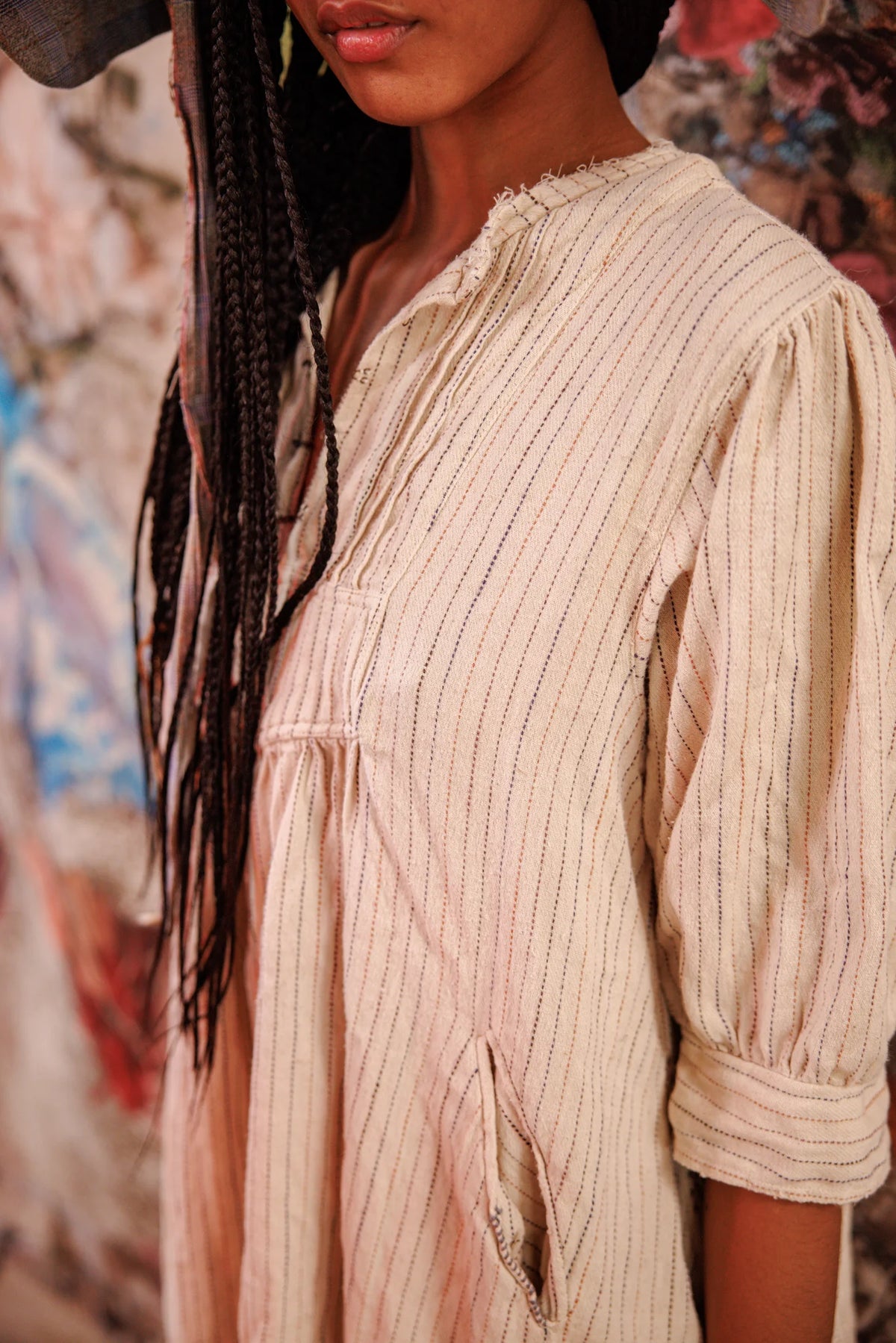 Woven Bibby Dress