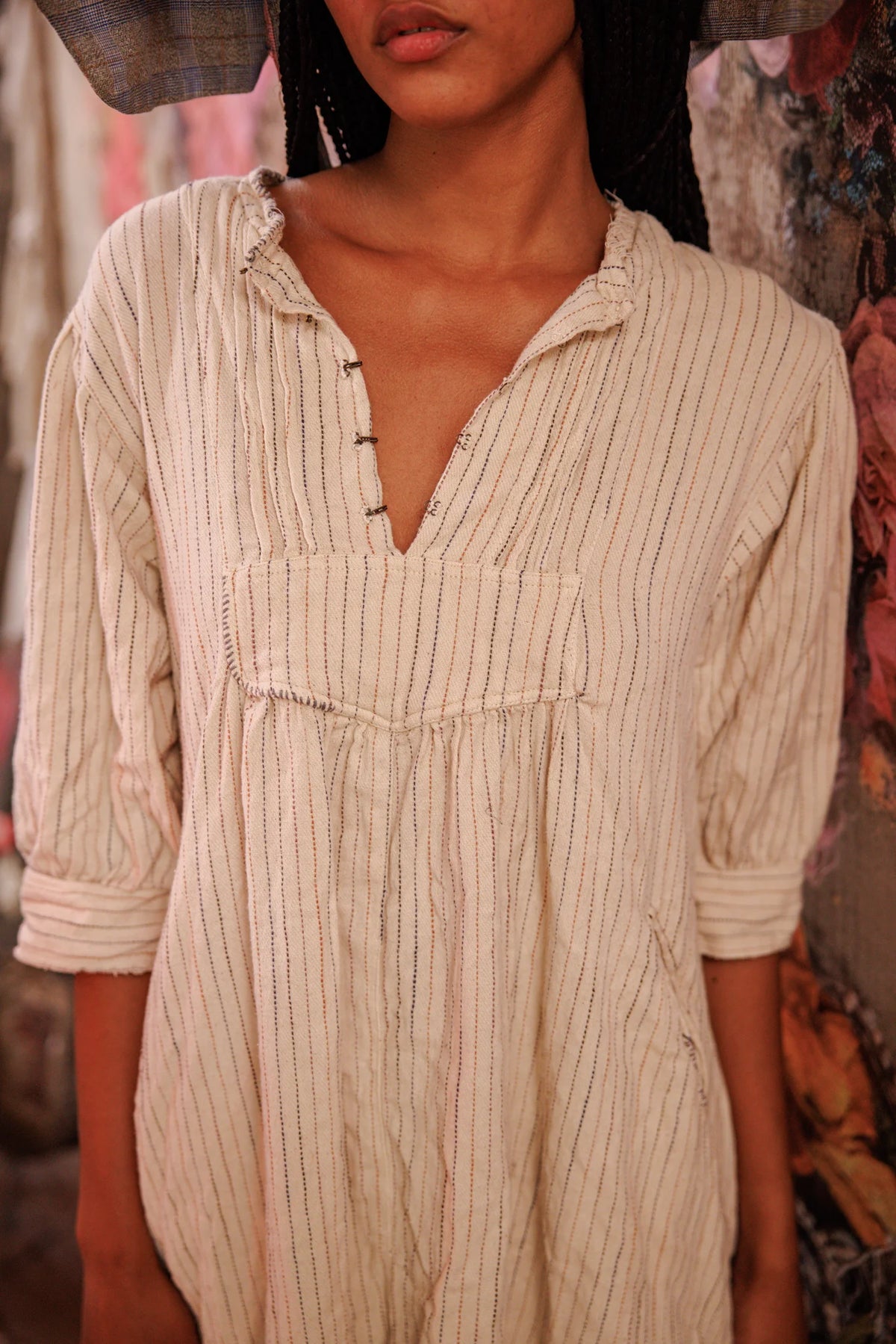 Woven Bibby Dress