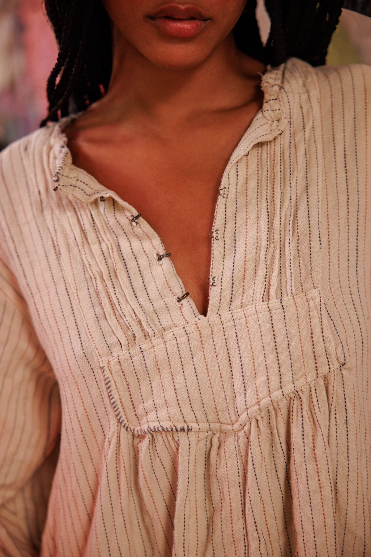 Woven Bibby Dress