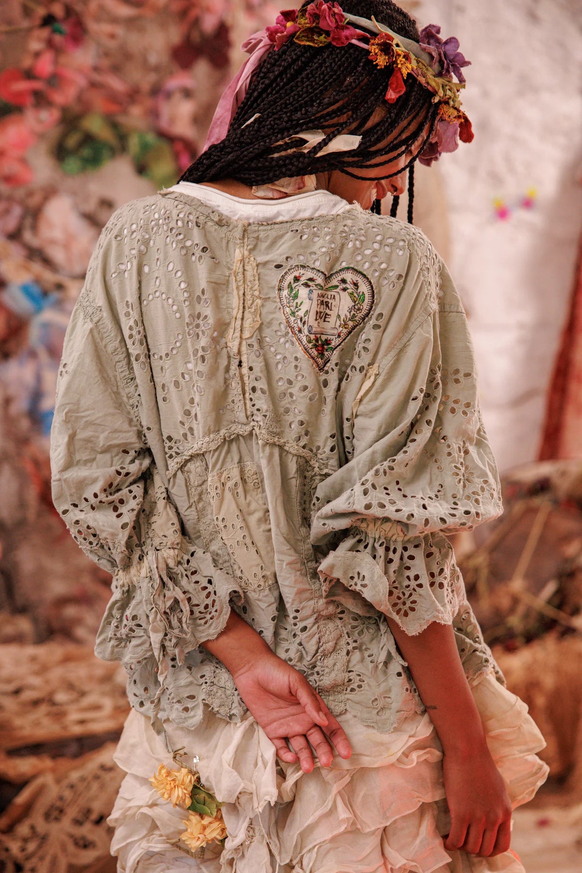 Eyelet Alian Blouse