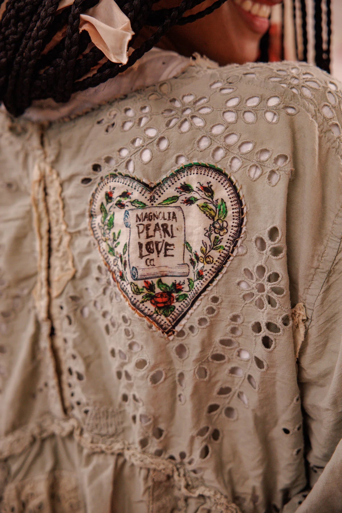 Eyelet Alian Blouse