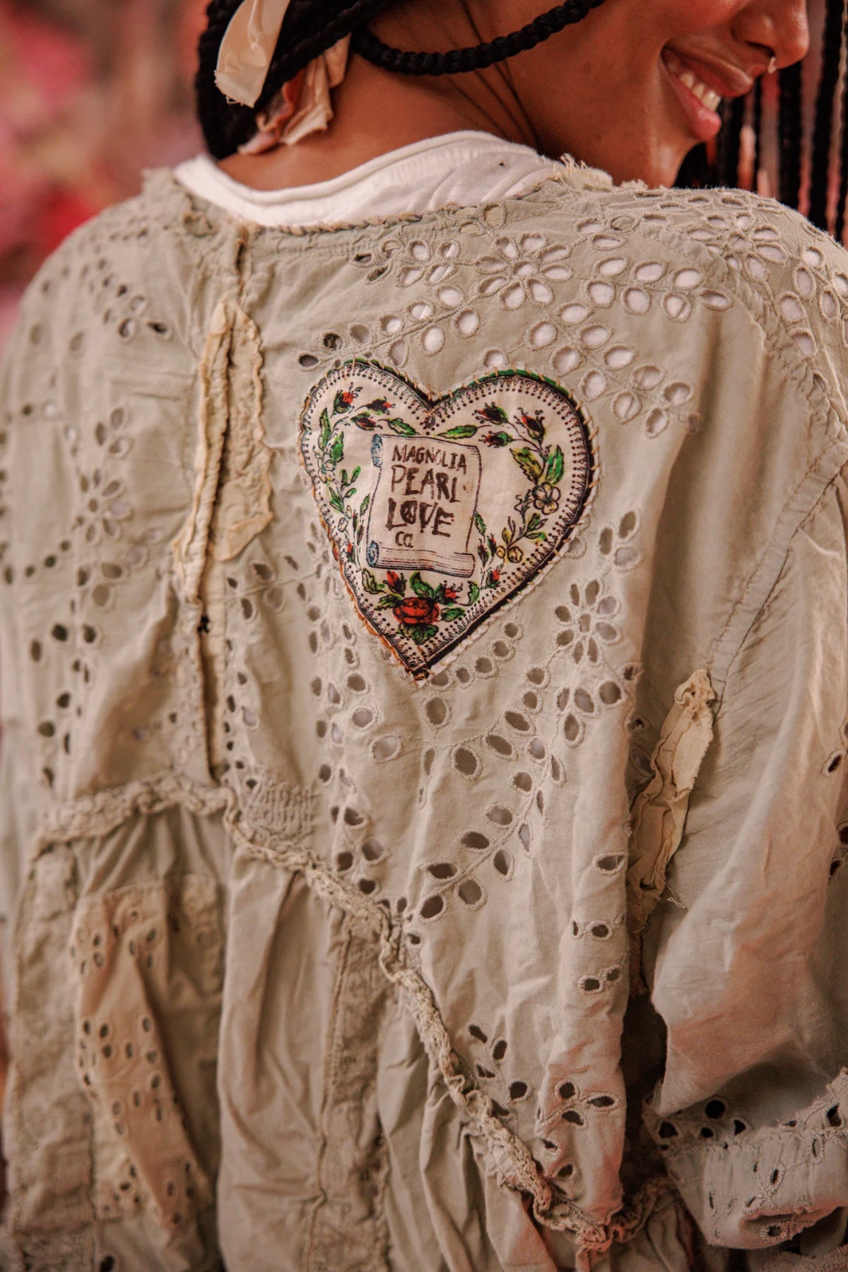 Eyelet Alian Blouse