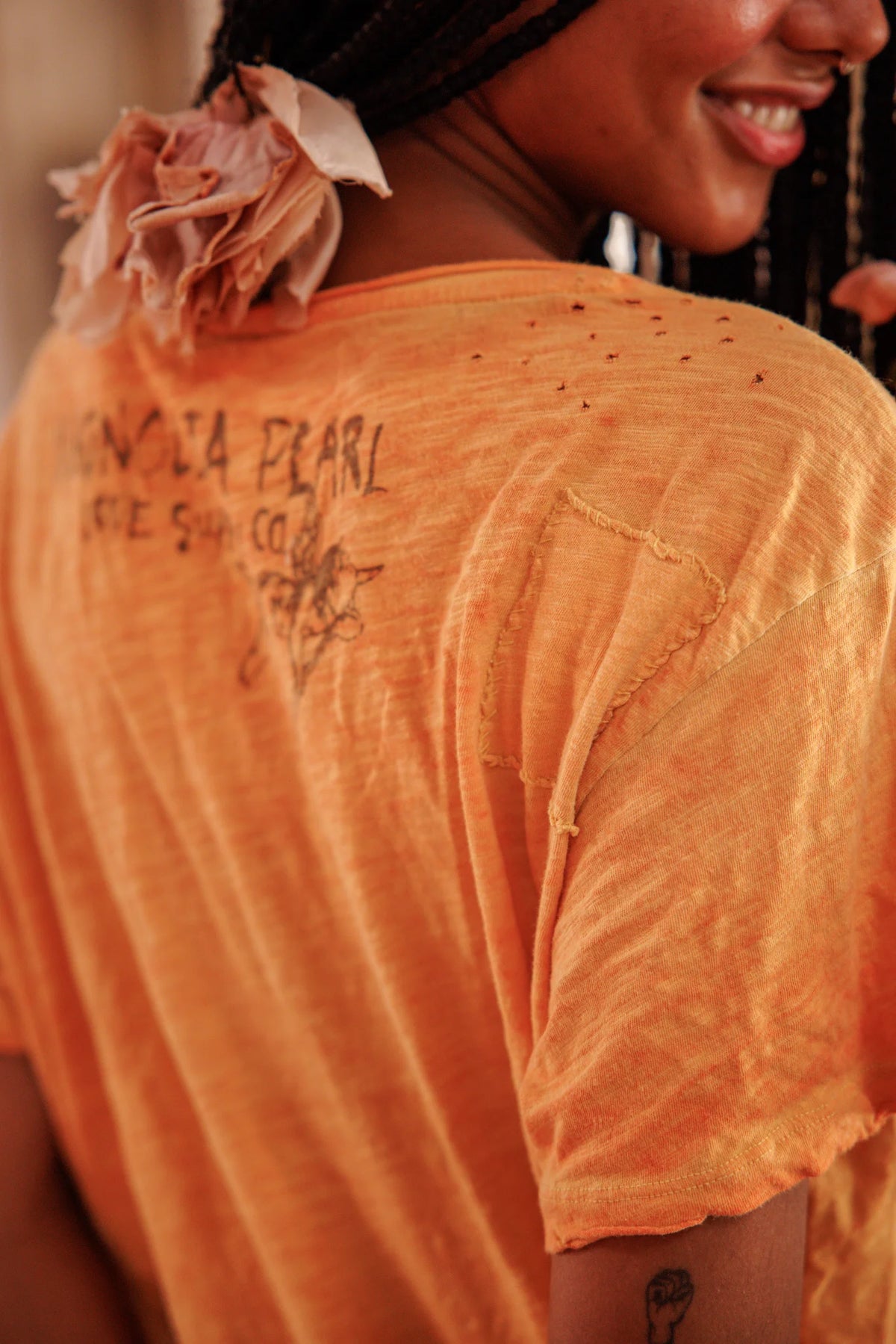 Patched Boyfriend Tee