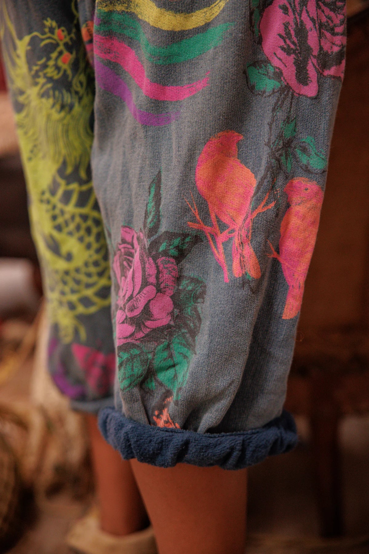 Puff Puff Rainbow Cali Sweat Shorts