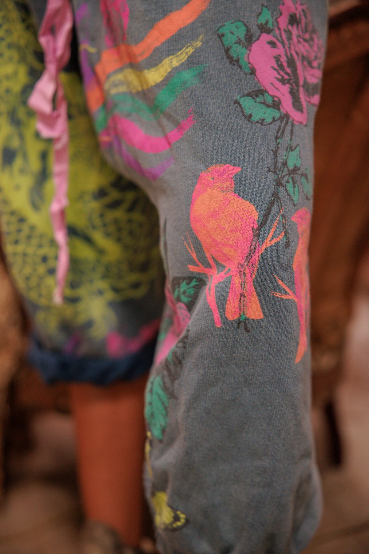 Puff Puff Rainbow Cali Sweat Shorts