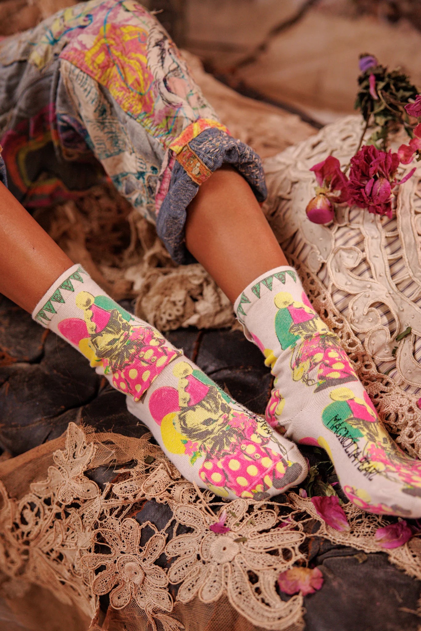Kitty Clown MP Socks