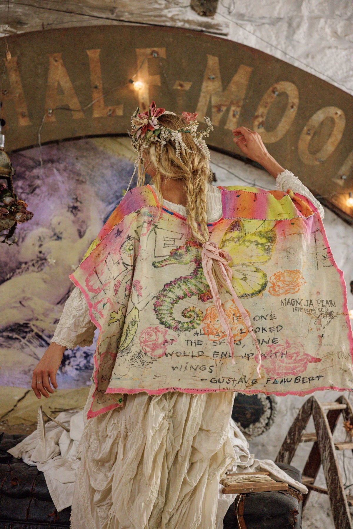 Besos Malibu Poncho
