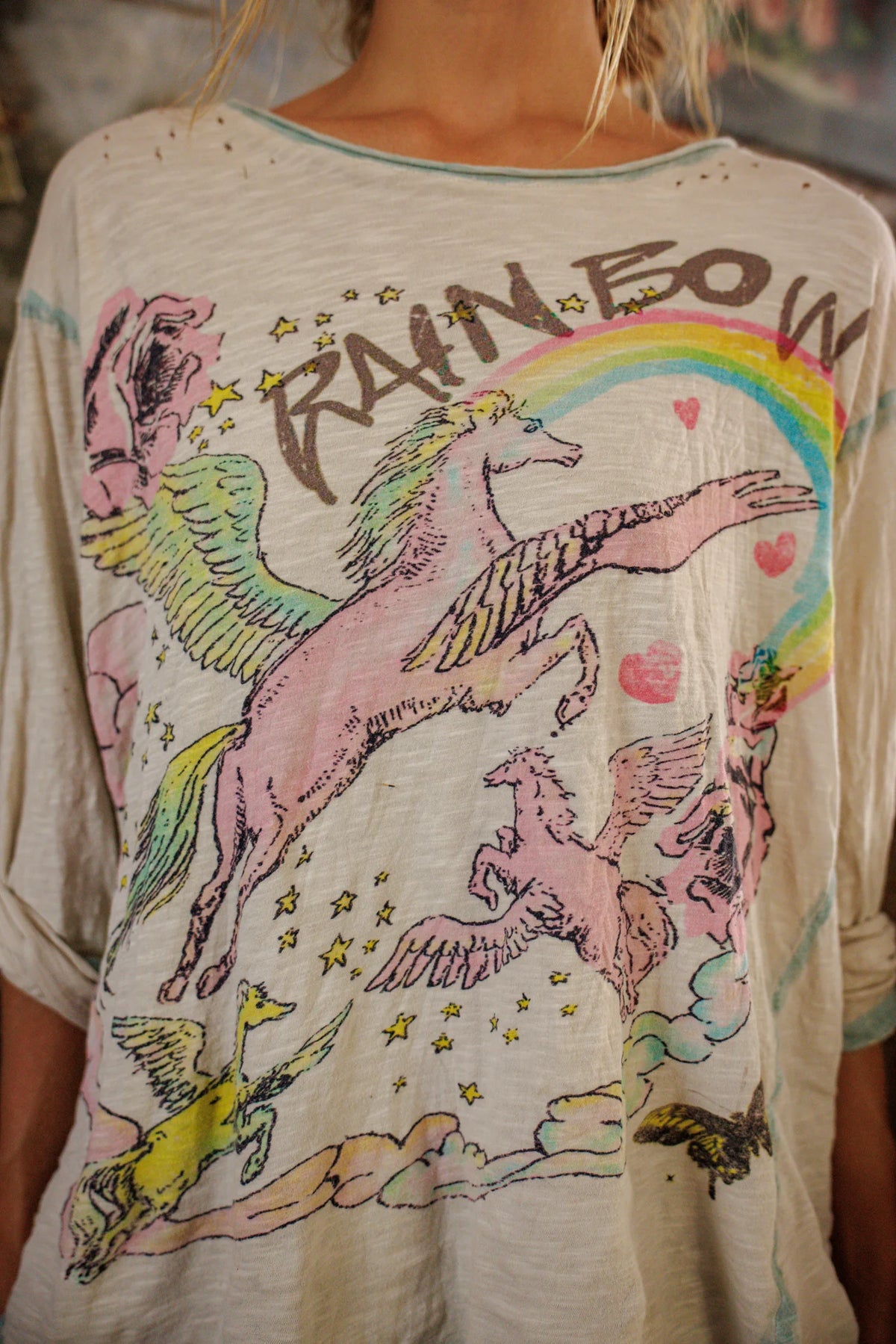 Rainbow Pegasus Viggo Tee