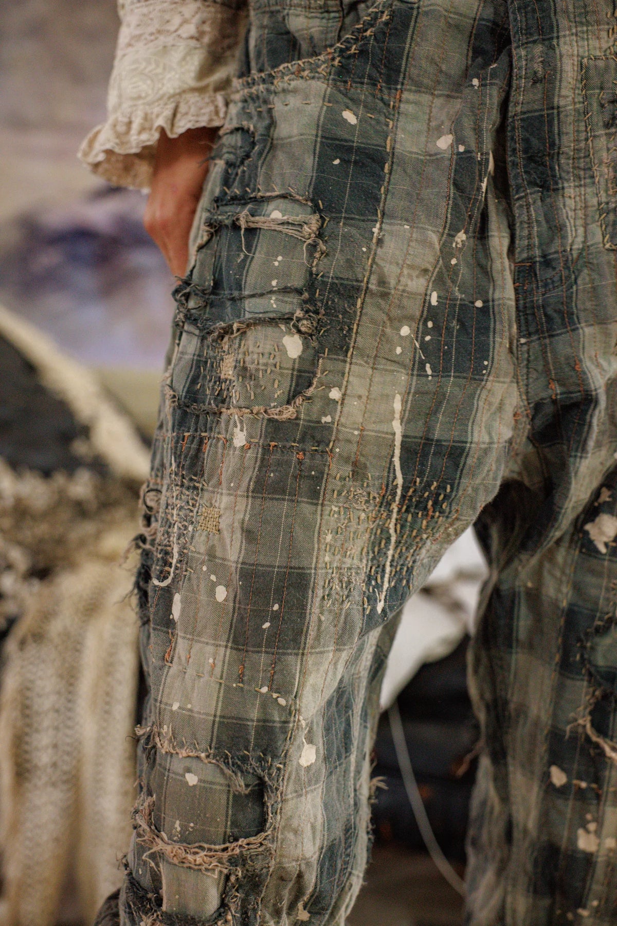 Patchwork Miner Pants