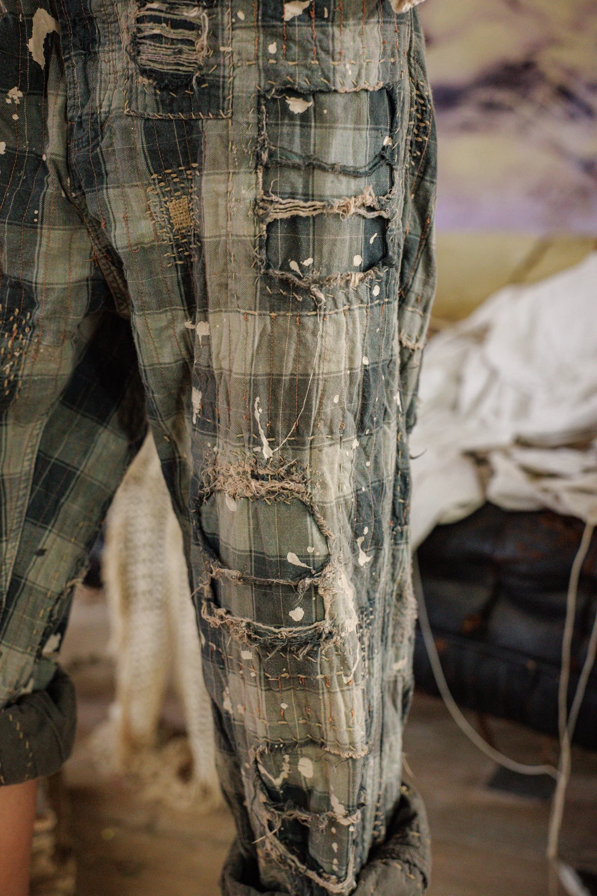 Patchwork Miner Pants