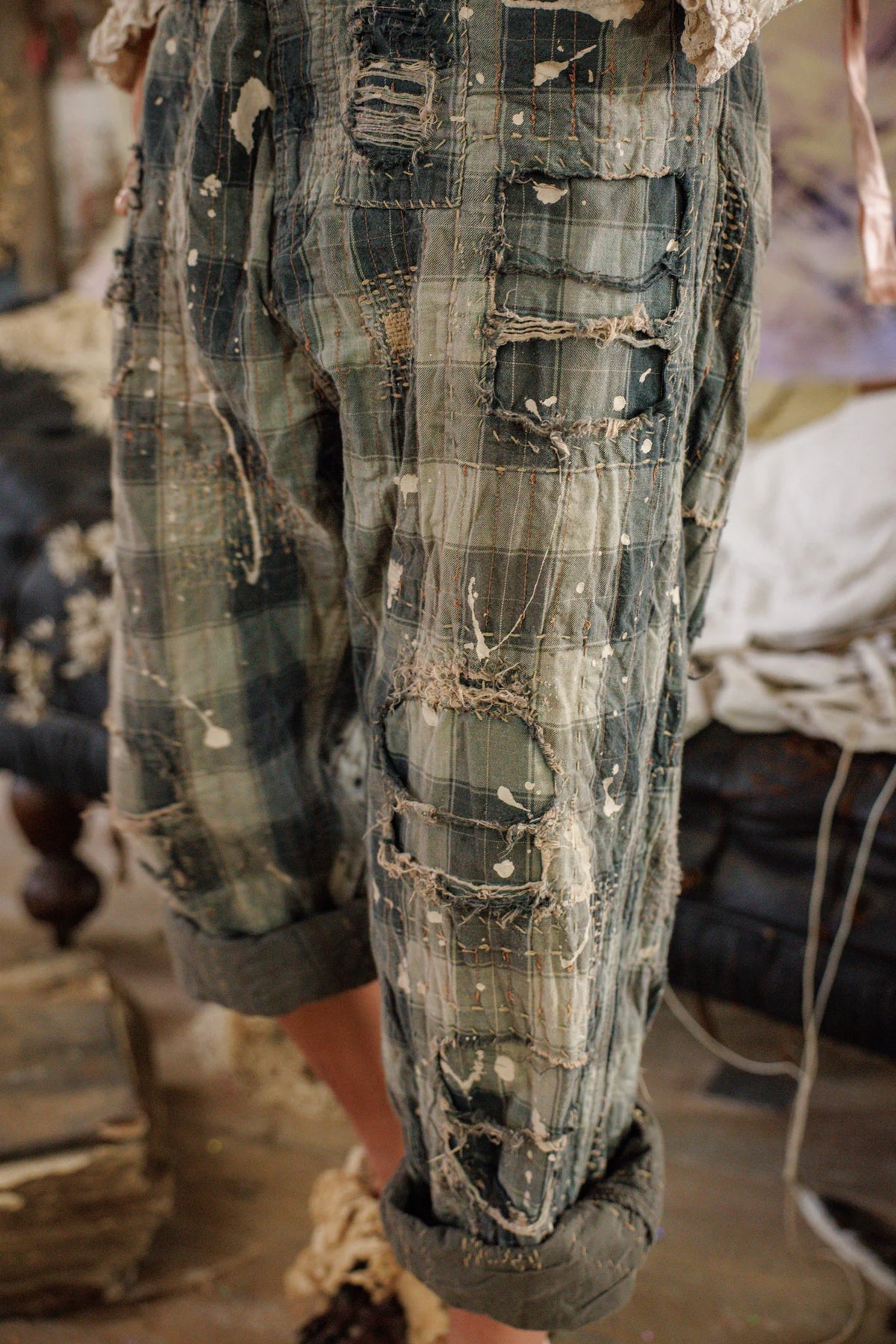 Patchwork Miner Pants
