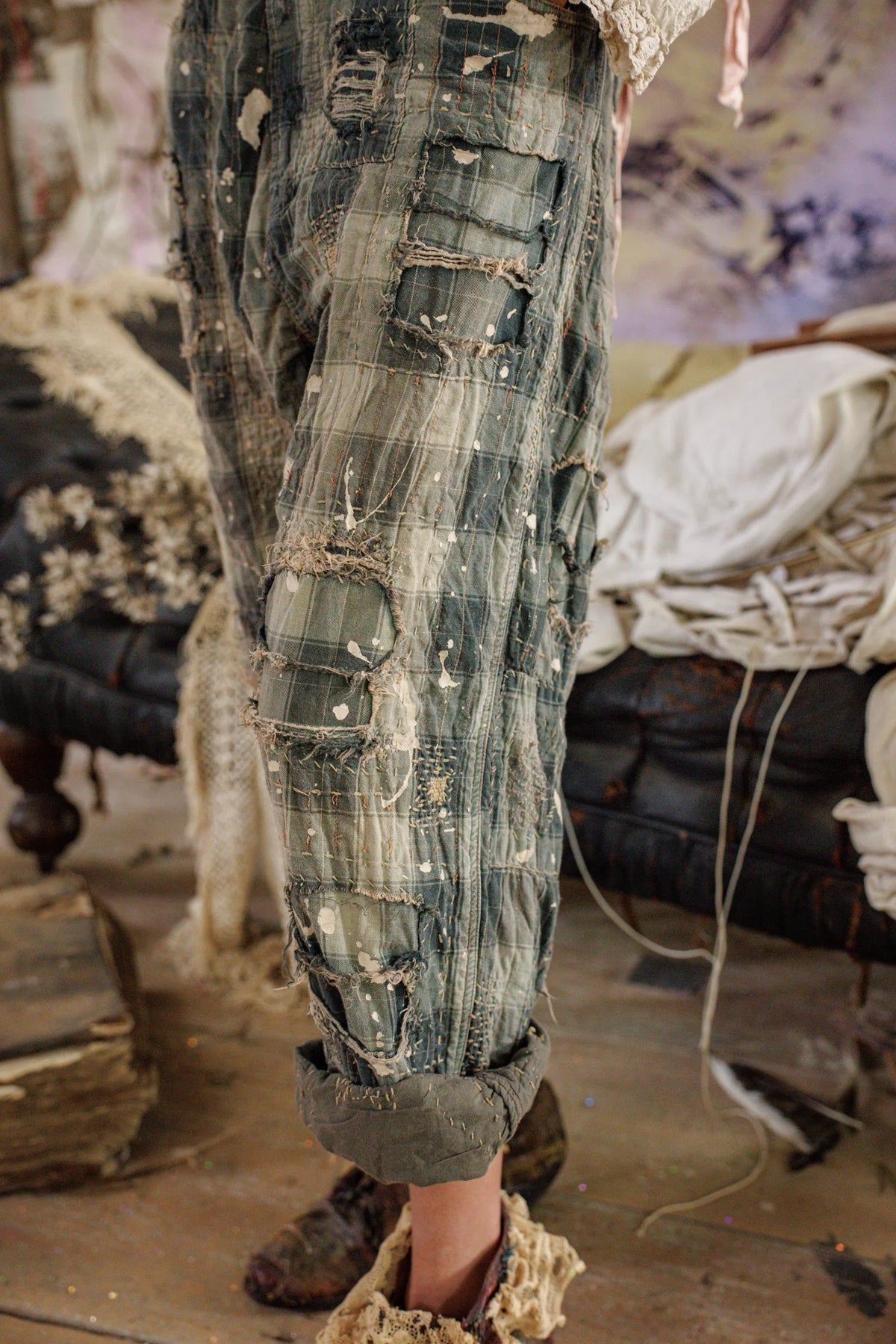 Patchwork Miner Pants