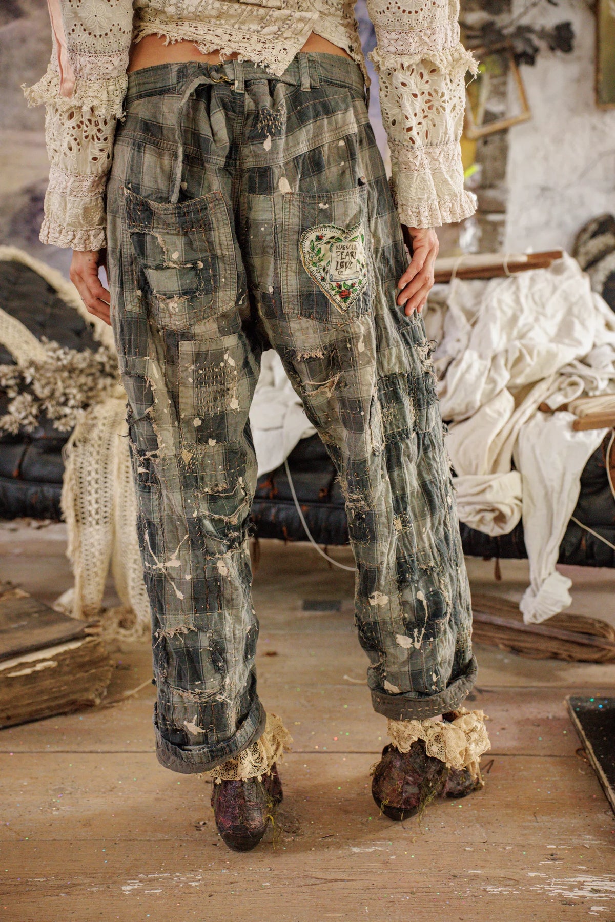 Patchwork Miner Pants