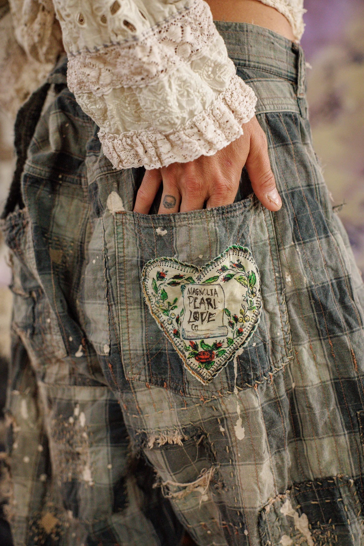 Patchwork Miner Pants