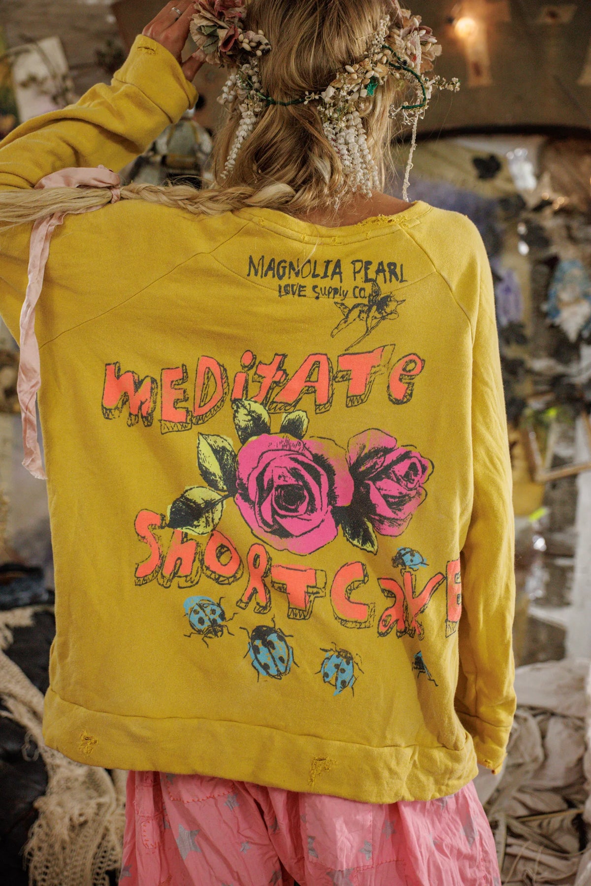 Neon Bluebonnet Richi Sweatshirt